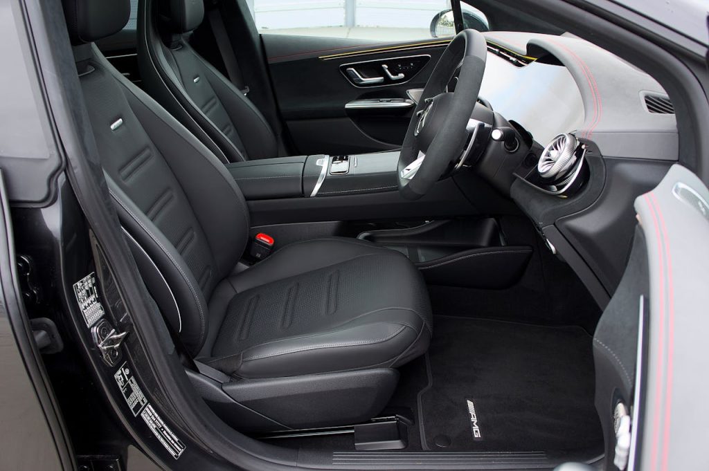 Explore the sleek design and premium features of this luxury cars interior with leather seats and advanced dashboard technology.